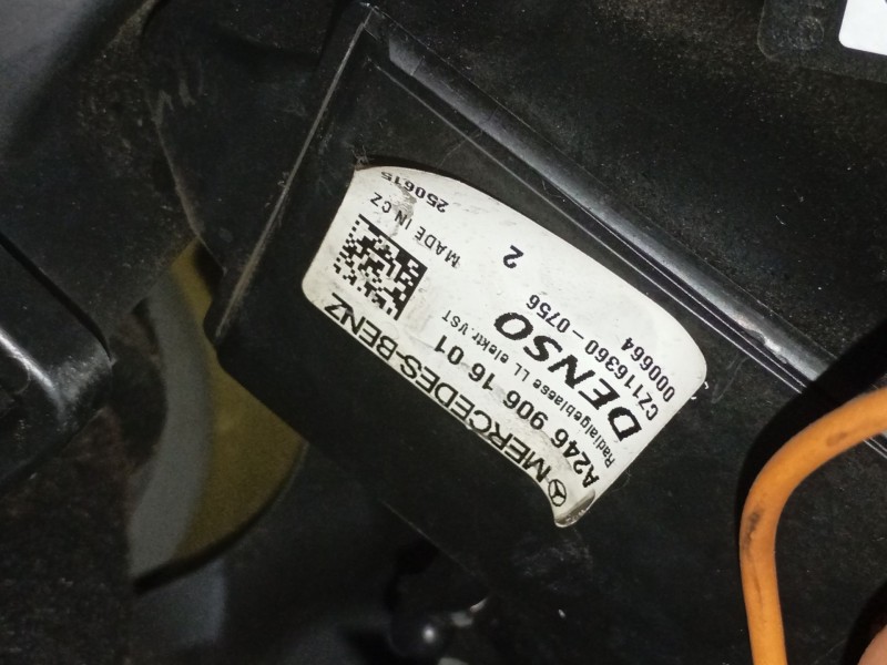 Recambio de ventilador calefaccion para mercedes-benz cla coupé (c117) cla 200 cdi / d (117.308) referencia OEM IAM A2469061601 