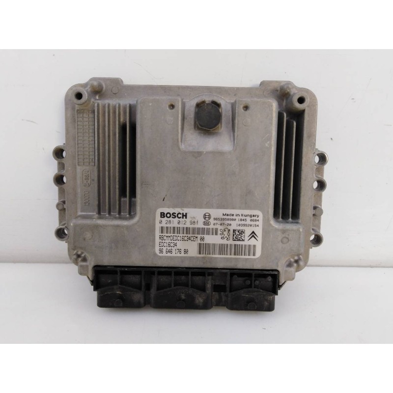 Recambio de centralita motor uce para citroen c4 picasso cool referencia OEM IAM 9664617680 0281012981 