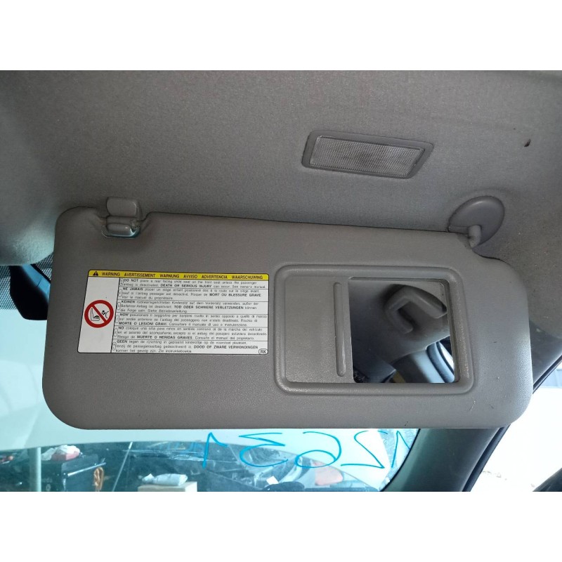 Recambio de parasol derecho para toyota rav 4 (a3) active referencia OEM IAM   