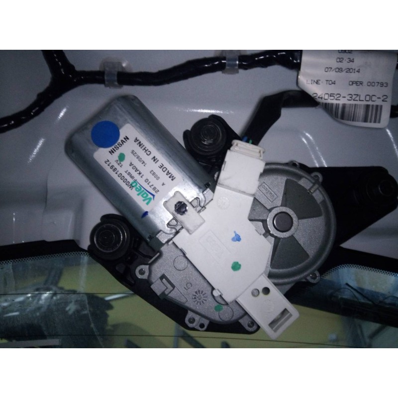 Recambio de motor limpia trasero para nissan pulsar (c13) acenta referencia OEM IAM 287101KA0A  