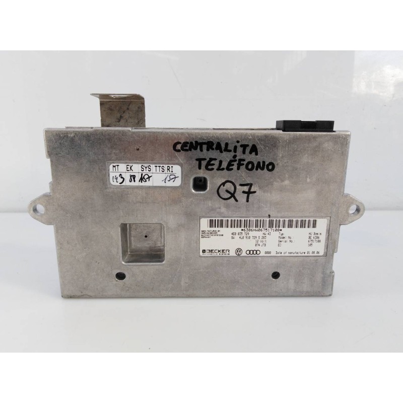 Recambio de modulo electronico para audi q7 (4l) referencia OEM IAM 4E0035729 4L0910729 