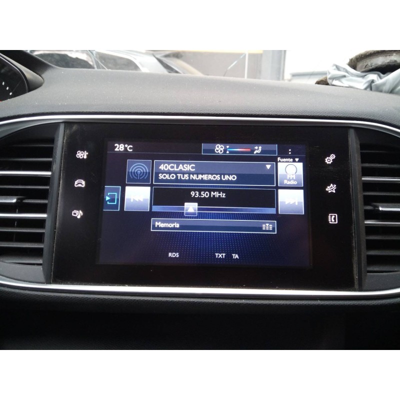 Recambio de sistema audio / radio cd para peugeot 308 active referencia OEM IAM   