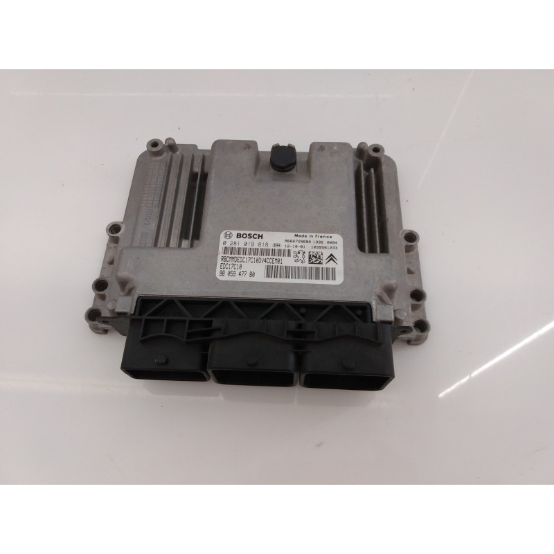 Recambio de centralita motor uce para citroen c3 selection referencia OEM IAM 0281019818 9805947780 