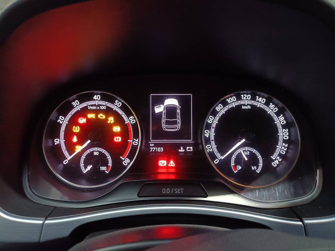 CUADRO INSTRUMENTOS SKODA FABIA COMBI 6V0920740E / E2-A1-43-4 / A3C07698100 6V0920740EE2A1434A3C07698100 - Vista 2