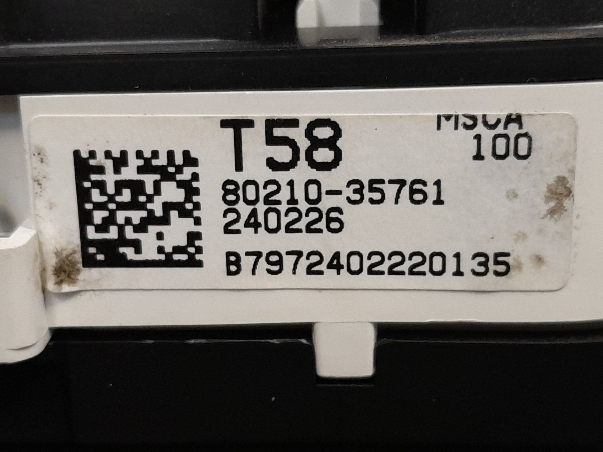 CUADRO INSTRUMENTOS SSANGYONG TIVOLI 8021035761 / E3-A3-38-2 / 240226 8021035761E3A3382240226 - Vista 3