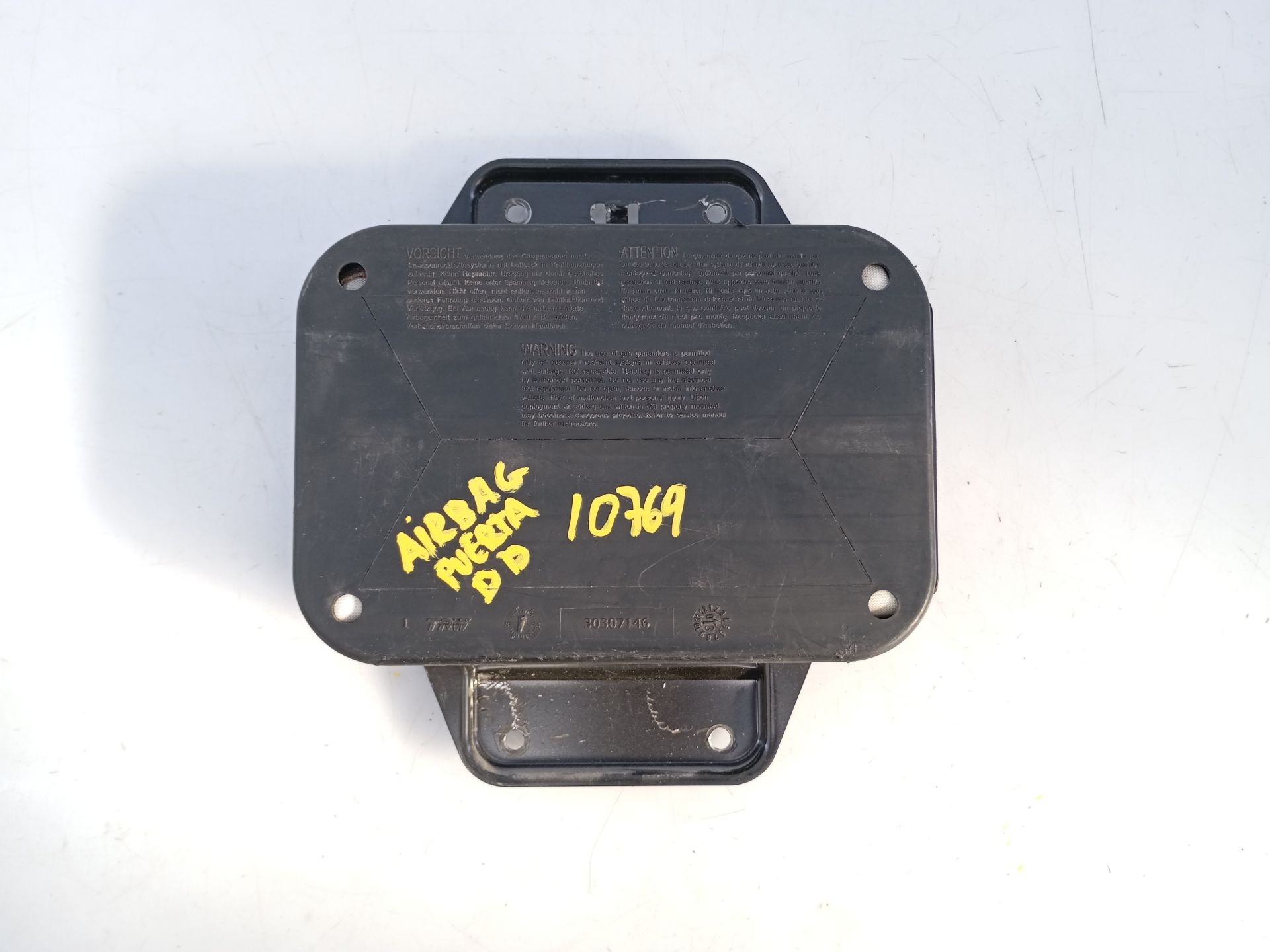 AIRBAG DELANTERO DERECHO MERCEDES-BENZ CLASE M (W163) A1638600605 / E1-A2-43-1 A1638600605E1A2431