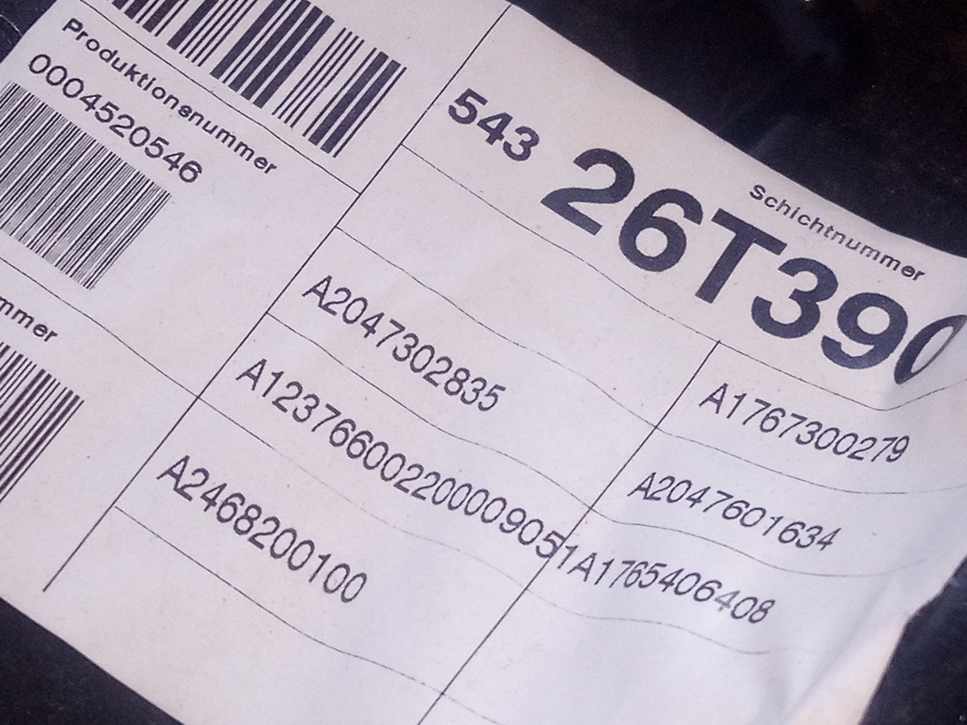 ELEVALUNAS TRASERO DERECHO MERCEDES-BENZ CLASE A (W176) A1767300279 / P2-B4-39 / A2047302835 A1767300279P2B439A2047302835 - Vista 3
