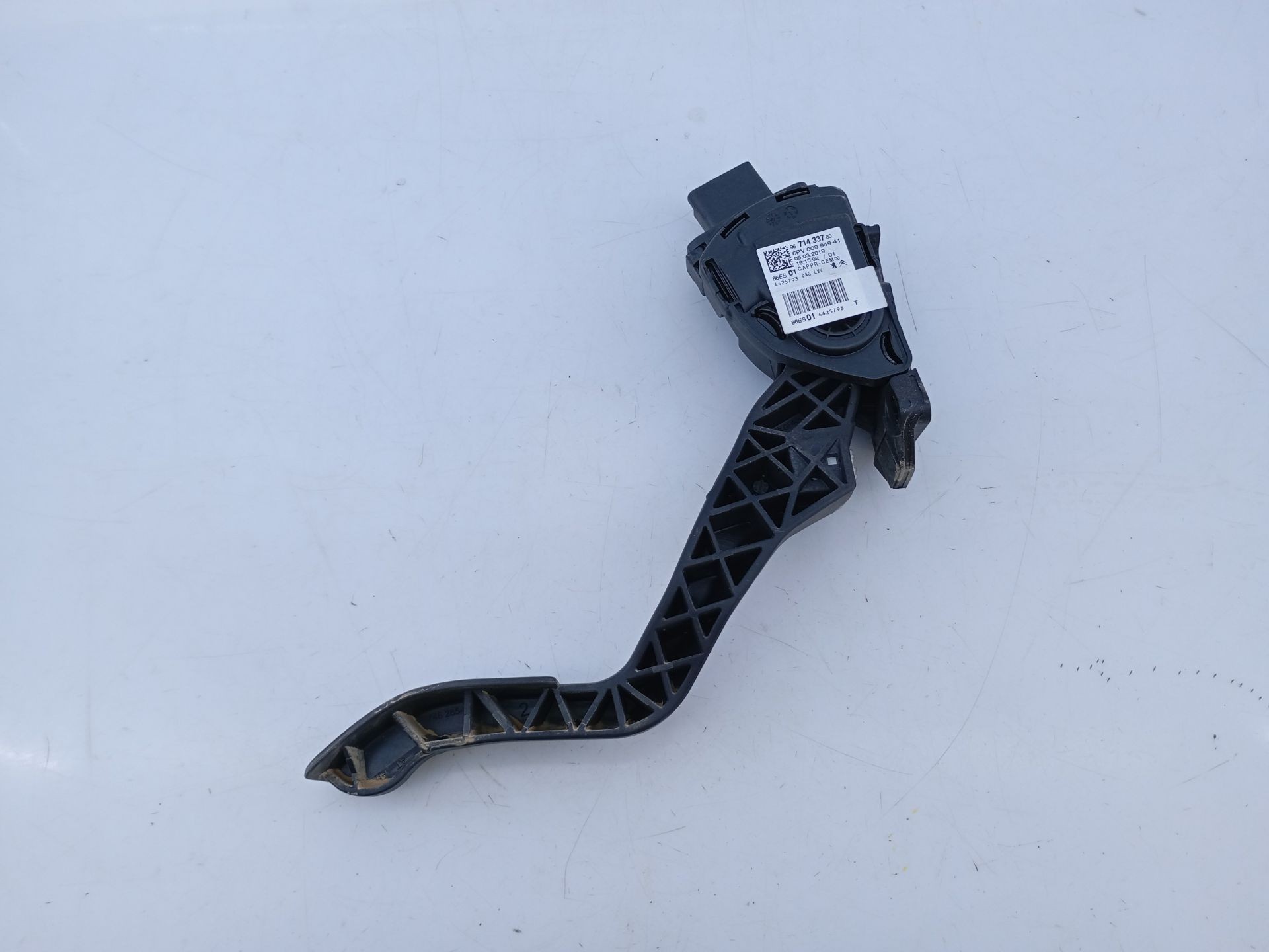PEDAL ACELERADOR PEUGEOT 2008 (--.2013->) 9671433780 / E3-B2-29-4 9671433780E3B2294 - Vista 3