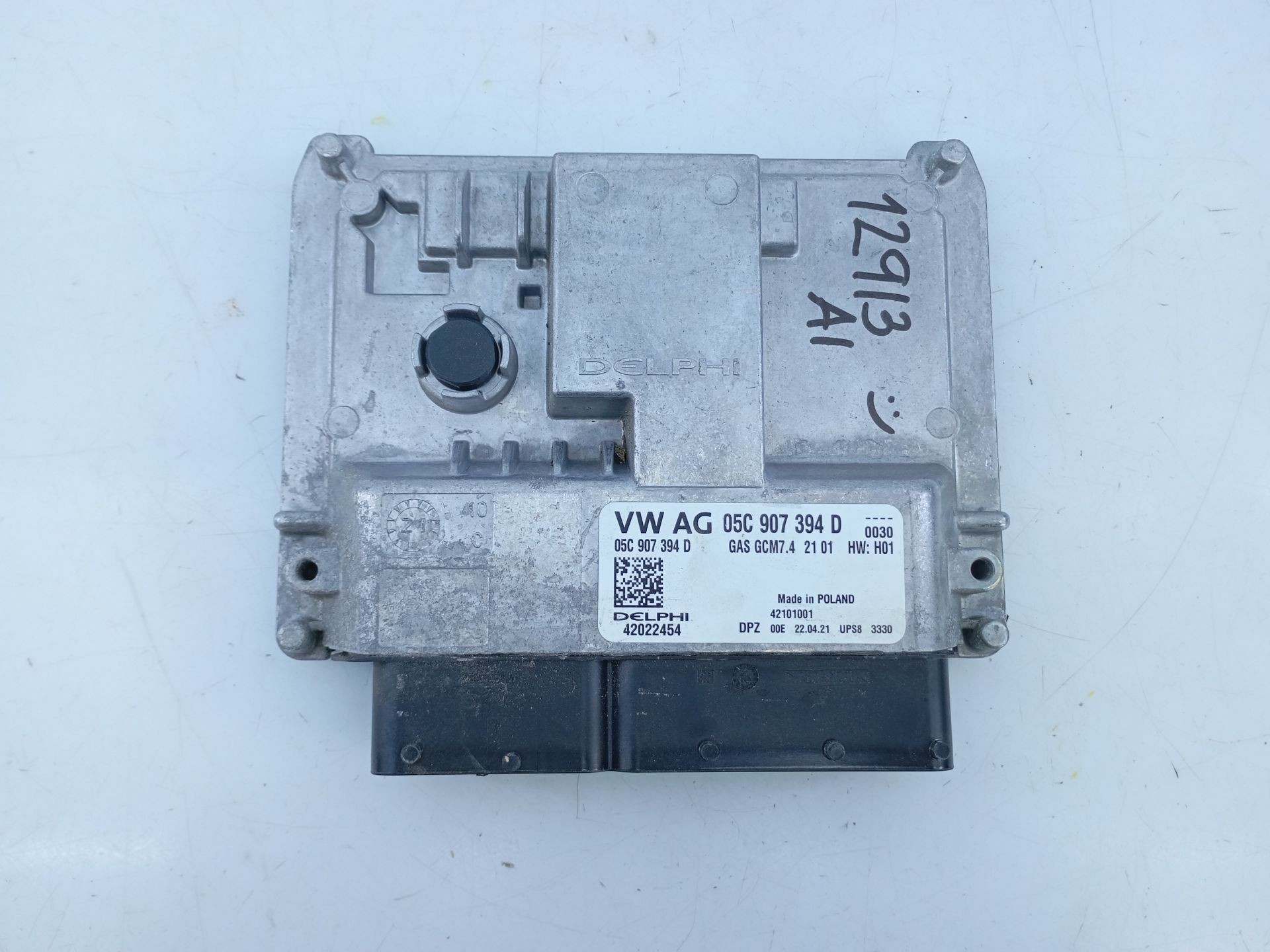 CENTRALITA MOTOR UCE AUDI A1 SPORTBACK (GBA) 05C907394D / E2-A1-34-2 / 42022454 05C907394DE2A134242022454 - Vista 3