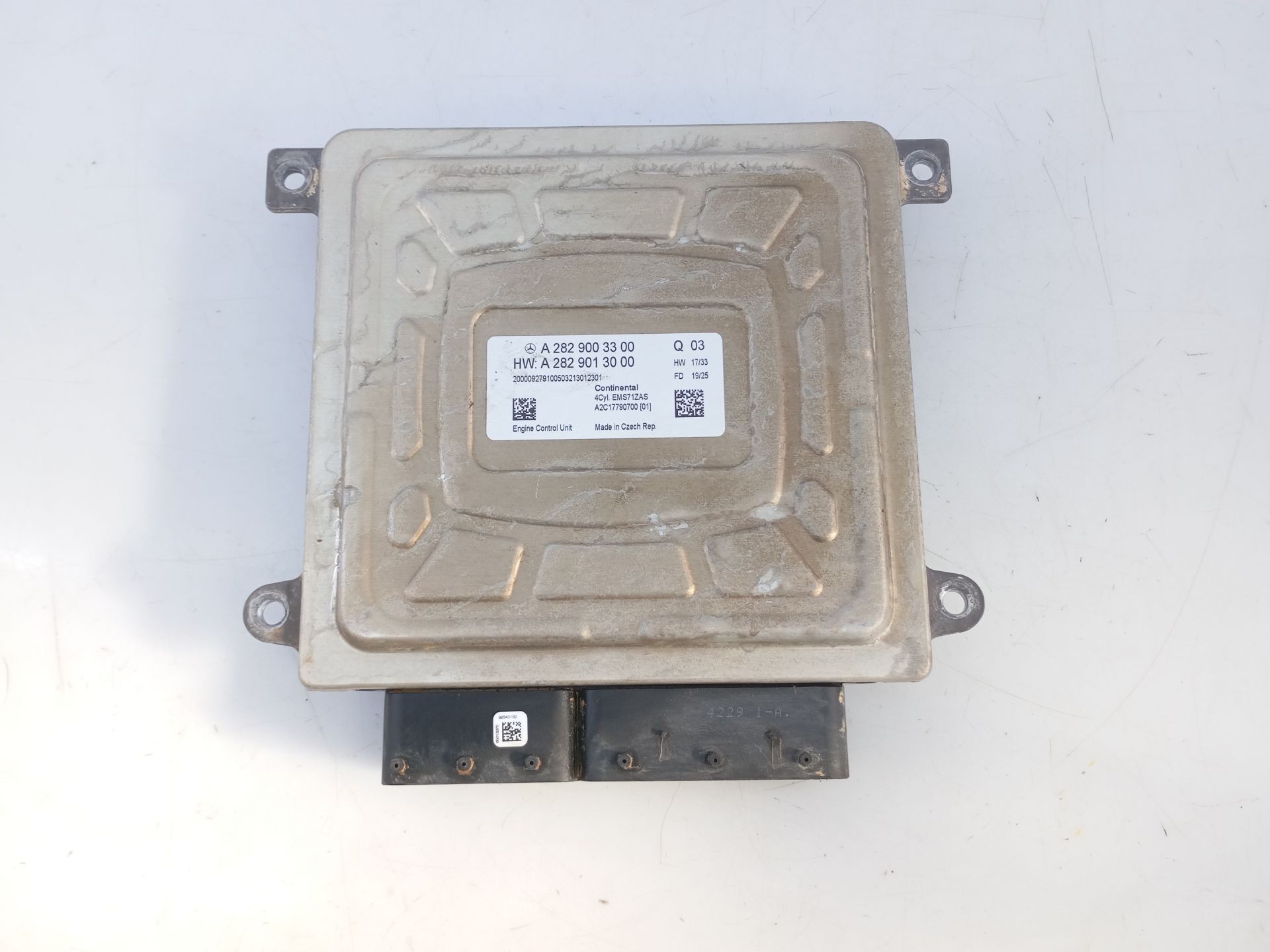 CENTRALITA MOTOR UCE MERCEDES-BENZ CLASE A (BM 177) A2829003300 / E3-A1-8-1 / A2829013000 A2829003300E3A181A2829013000