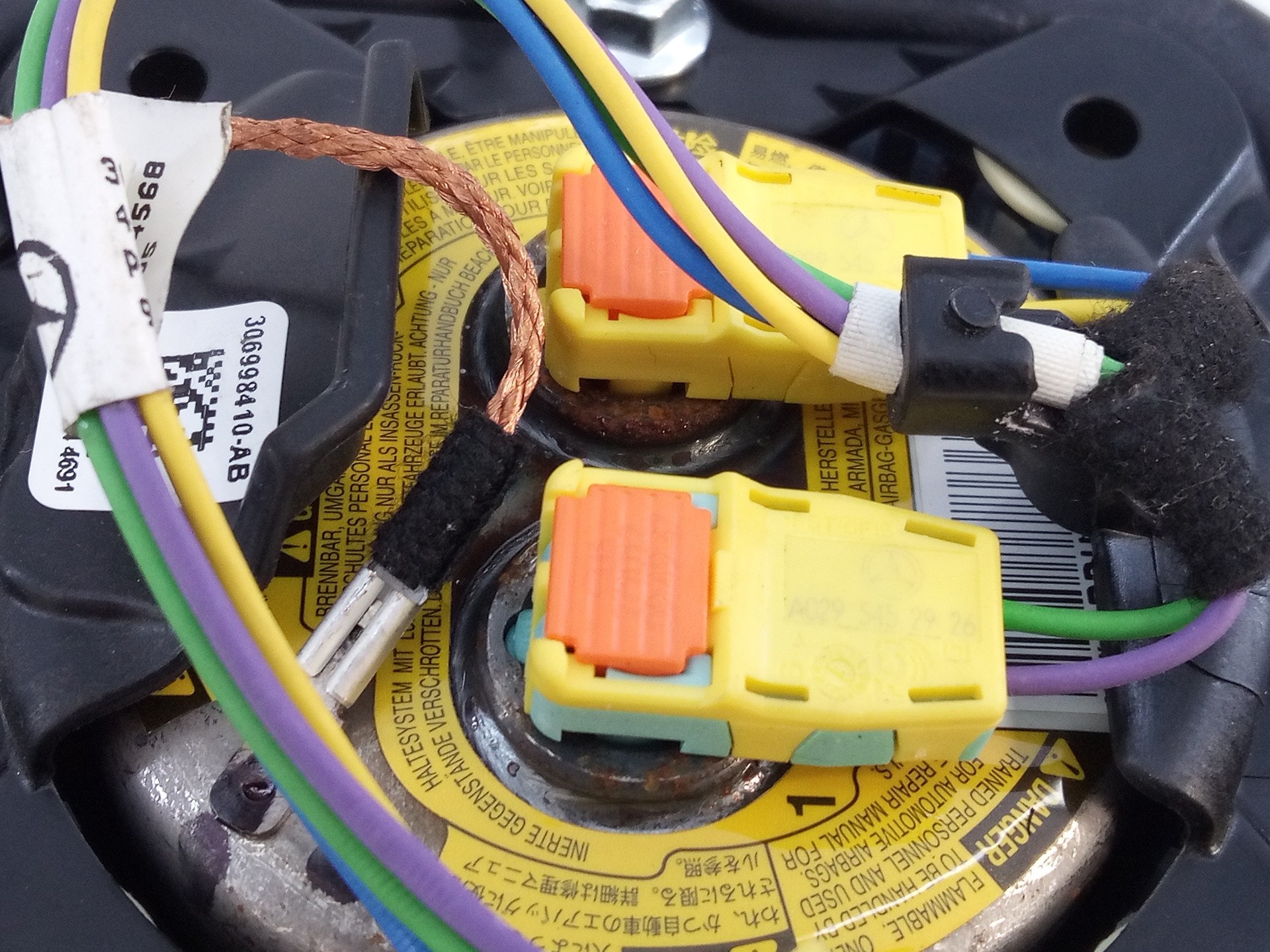 AIRBAG DELANTERO IZQUIERDO MERCEDES-BENZ CLASE B (W246) 307976095162AD / E3-A1-3-4 307976095162ADE3A134 - Vista 3