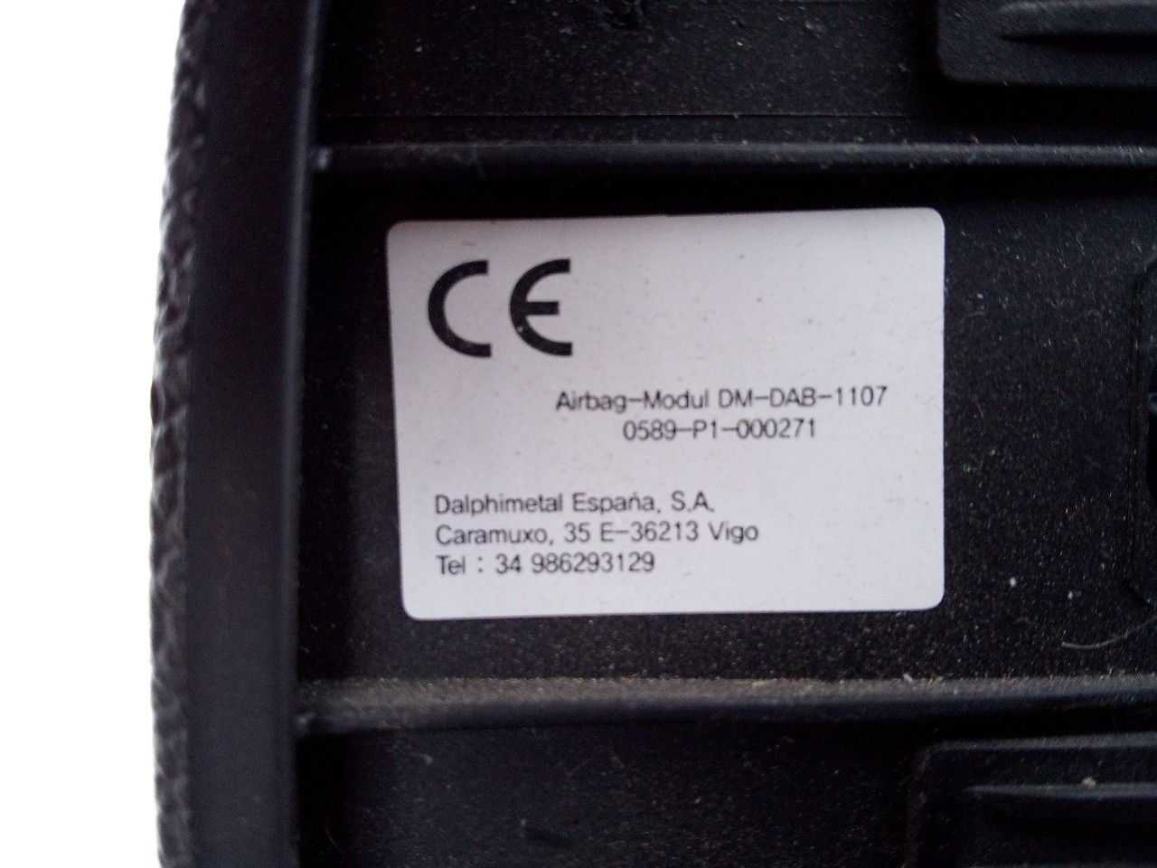 AIRBAG DELANTERO IZQUIERDO KIA CEE´D 0589P1000271 / E2-B5-34-2 0589P1000271E2B5342 - Vista 2