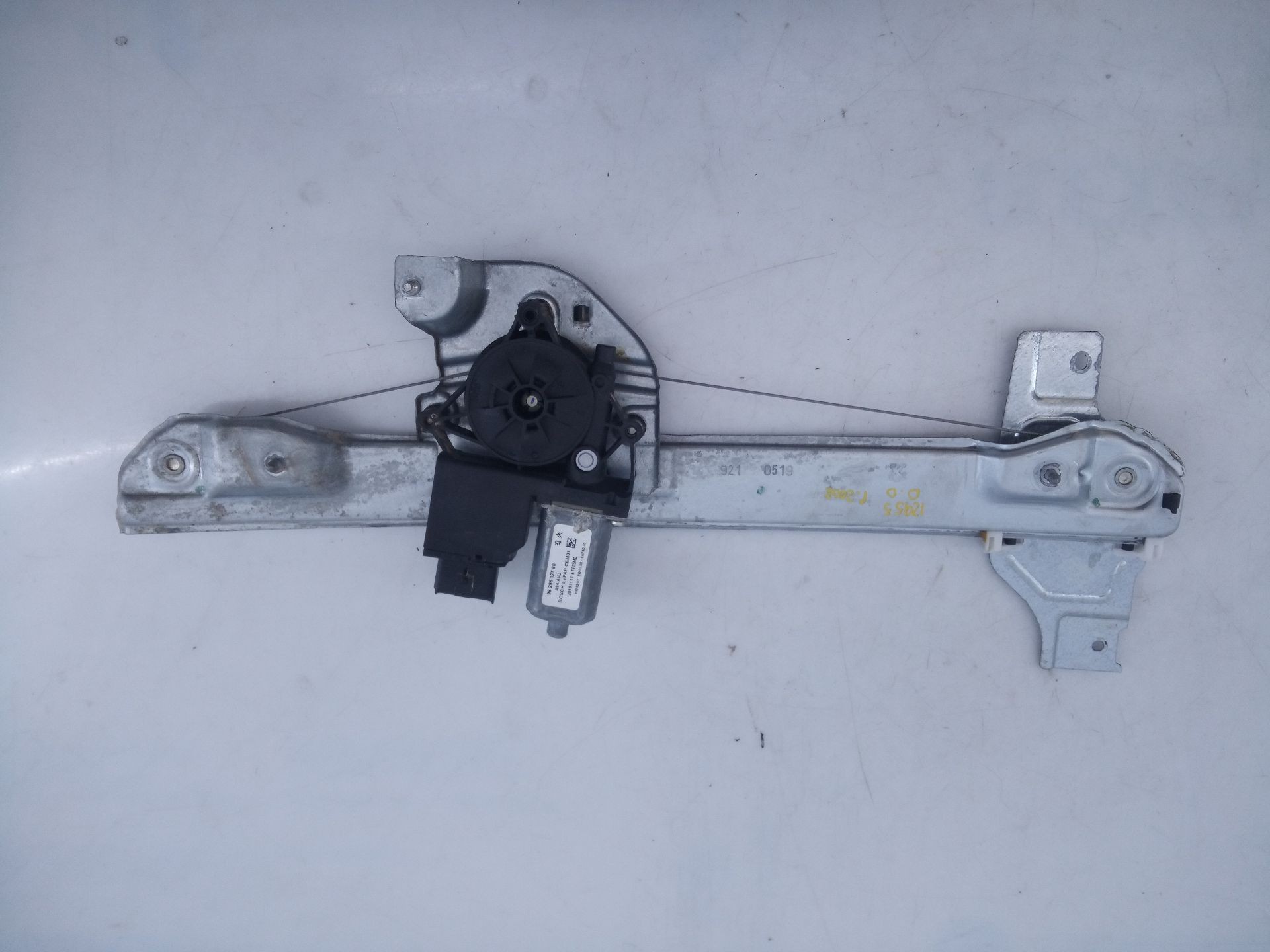 ELEVALUNAS DELANTERO DERECHO PEUGEOT 2008 (--.2013->) 9829512780 / E1-A4-52-1 9829512780E1A4521