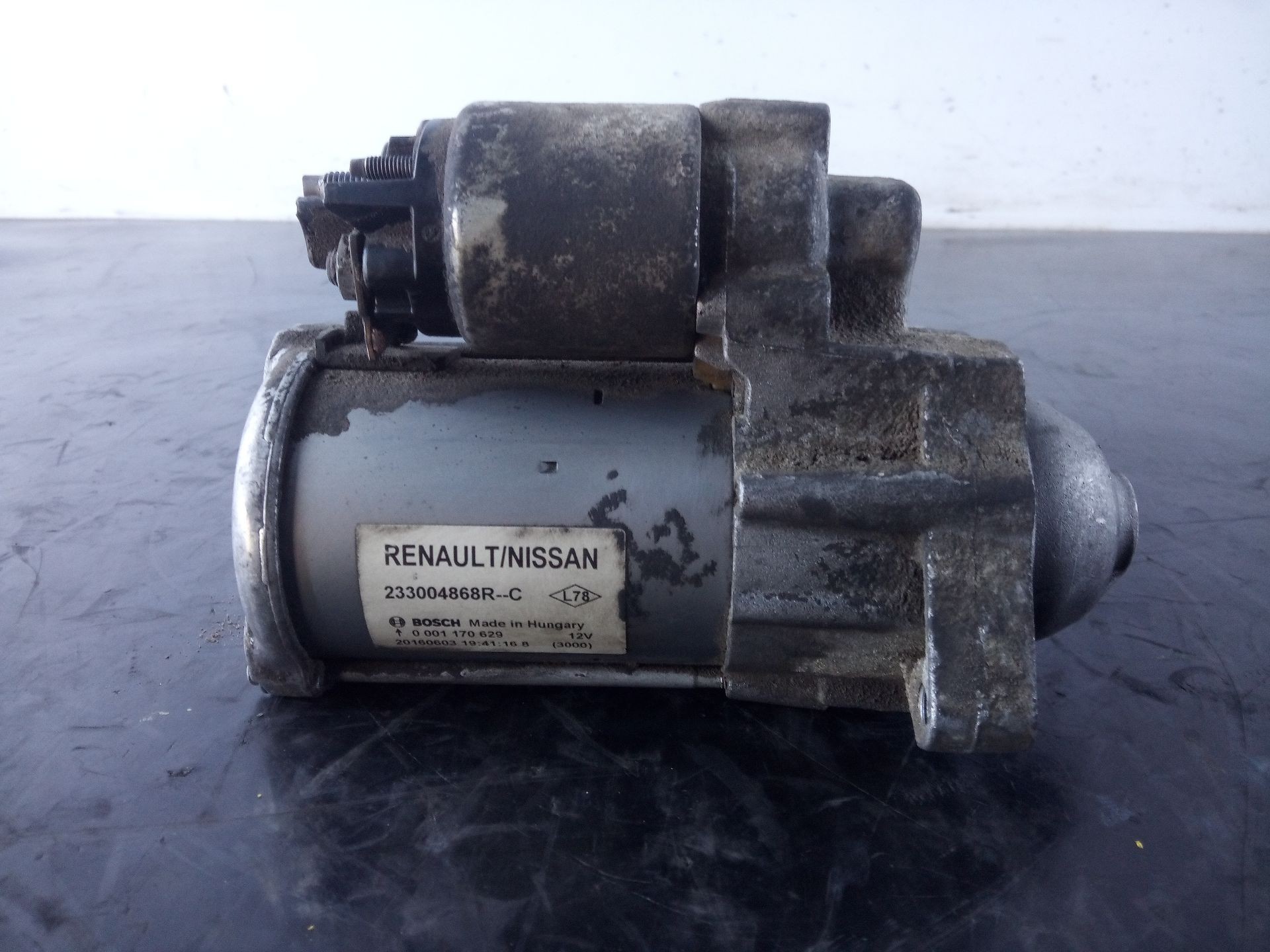 MOTOR ARRANQUE RENAULT KADJAR 233004868R / P3-A10-18-3 / 0001170629 233004868RP3A101830001170629 - Vista 3