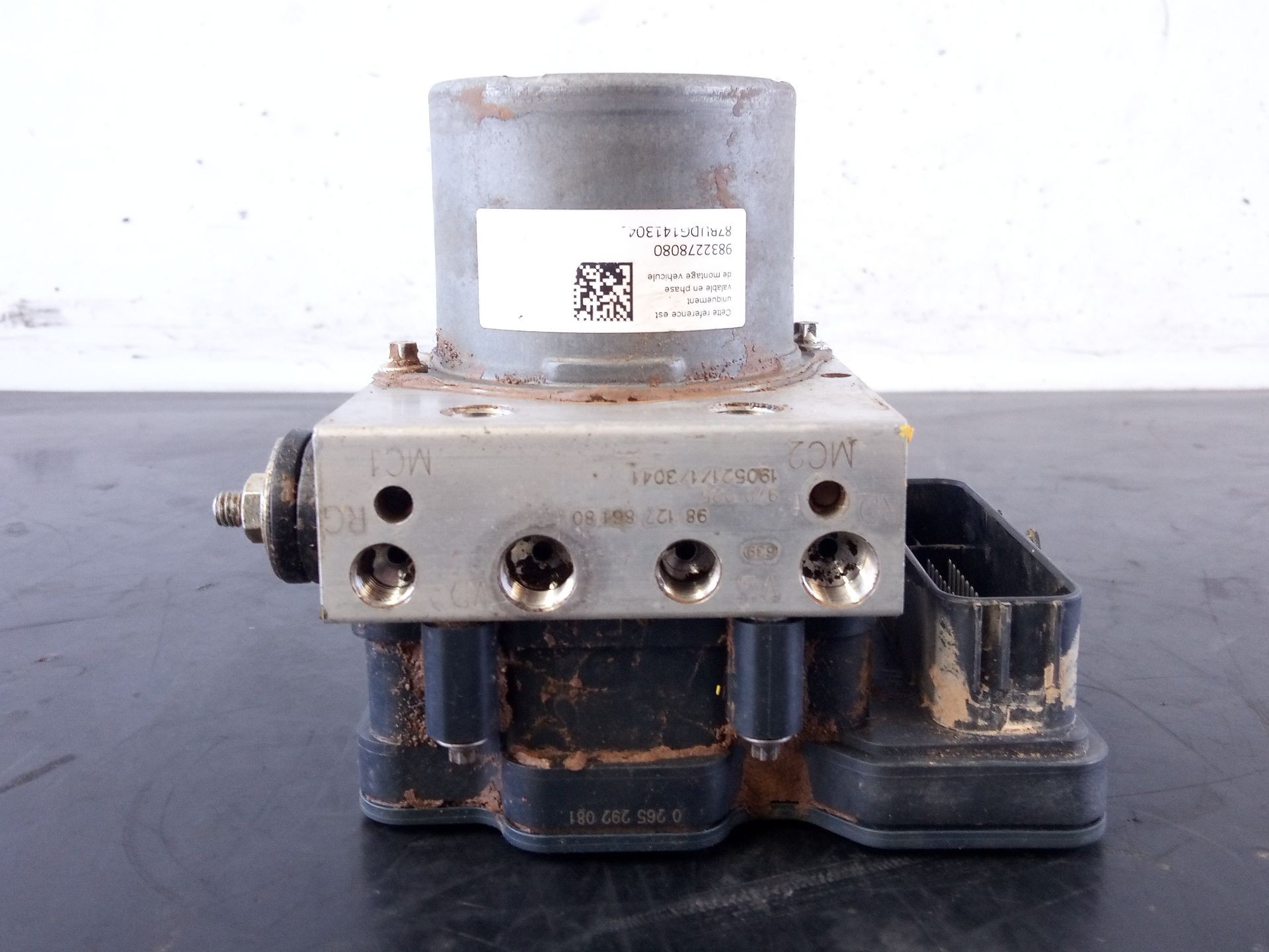 ABS PEUGEOT 308 9832278080 / P3-A8-4-3 / 9812786180 9832278080P3A8439812786180