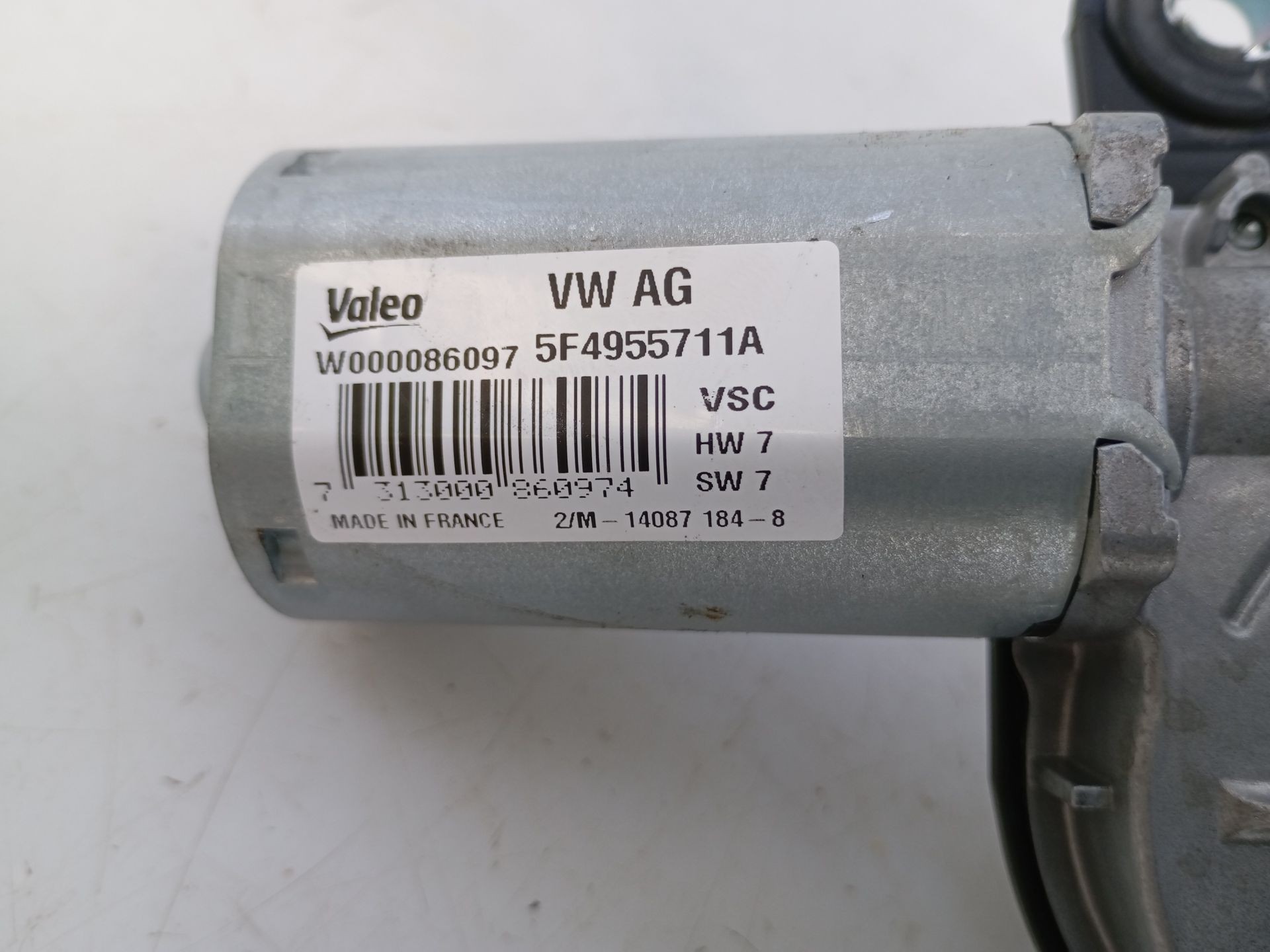 MOTOR LIMPIA TRASERO SEAT LEON (5F1) 5F4955711A / E1-B6-39-2 5F4955711AE1B6392 - Vista 3