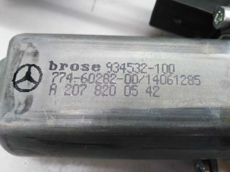 ELEVALUNAS TRASERO IZQUIERDO MERCEDES-BENZ CLASE CLS (W218) A2078200542 / E1-A2-14-1 A2078200542E1A2141 - Vista 2