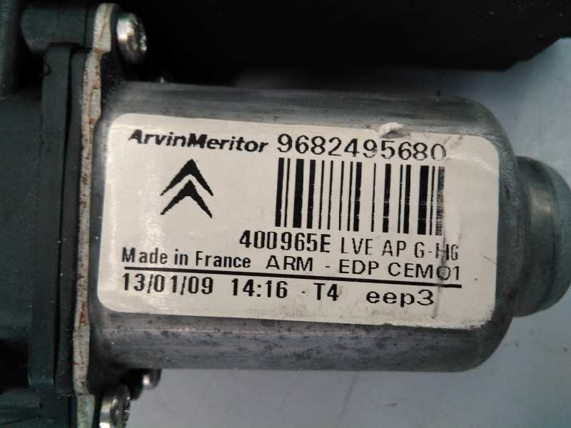 MOTOR ELEVALUNAS DELANTERO IZQUIERDO CITROËN C4 PICASSO 9682495680 / E1-A4-16-1 9682495680E1A4161 - Vista 3