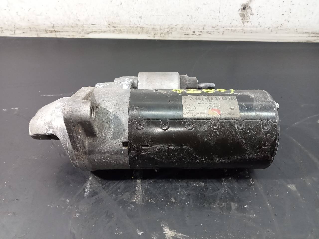 MOTOR ARRANQUE MERCEDES-BENZ CLASE E (W212) LIM. A6519063100 / P3-B8-3-1 A6519063100P3B831