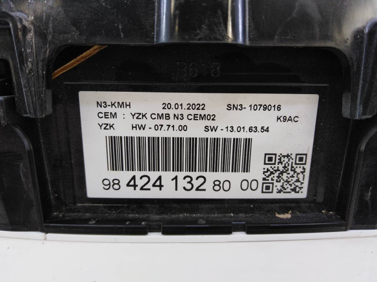 CUADRO INSTRUMENTOS TOYOTA PROACE VERSO 9842413280 / E3-B2-14-2 / SN31079016 9842413280E3B2142SN31079016 - Vista 2