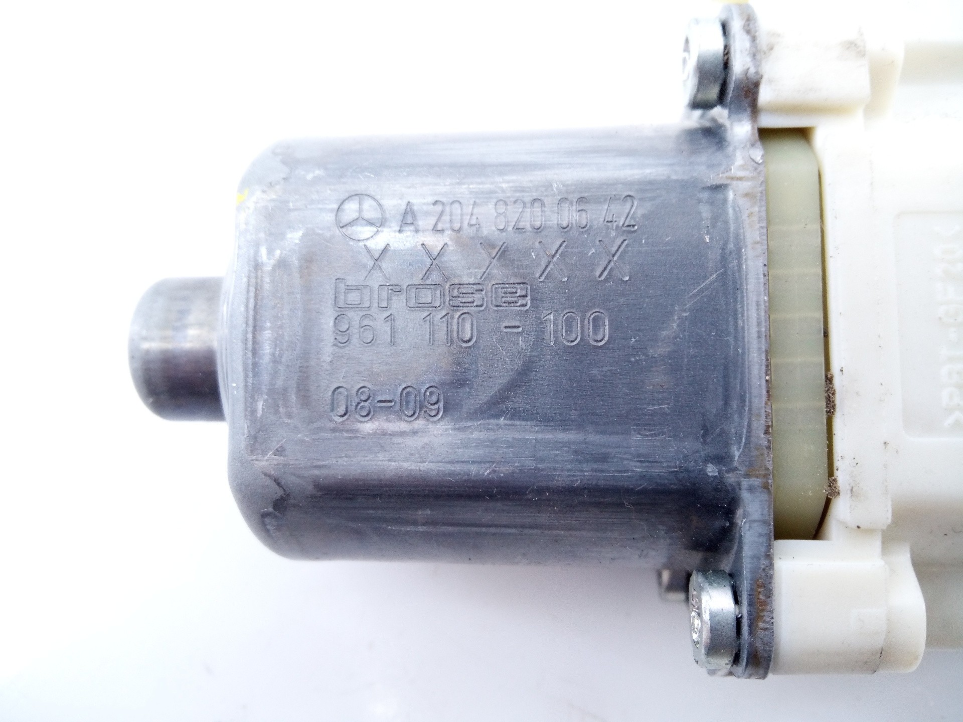 MOTOR ELEVALUNAS TRASERO DERECHO MERCEDES-BENZ CLASE C (W204) BERLINA A2048200642 / E1-A2-35-2 A2048200642E1A2352 - Vista 2