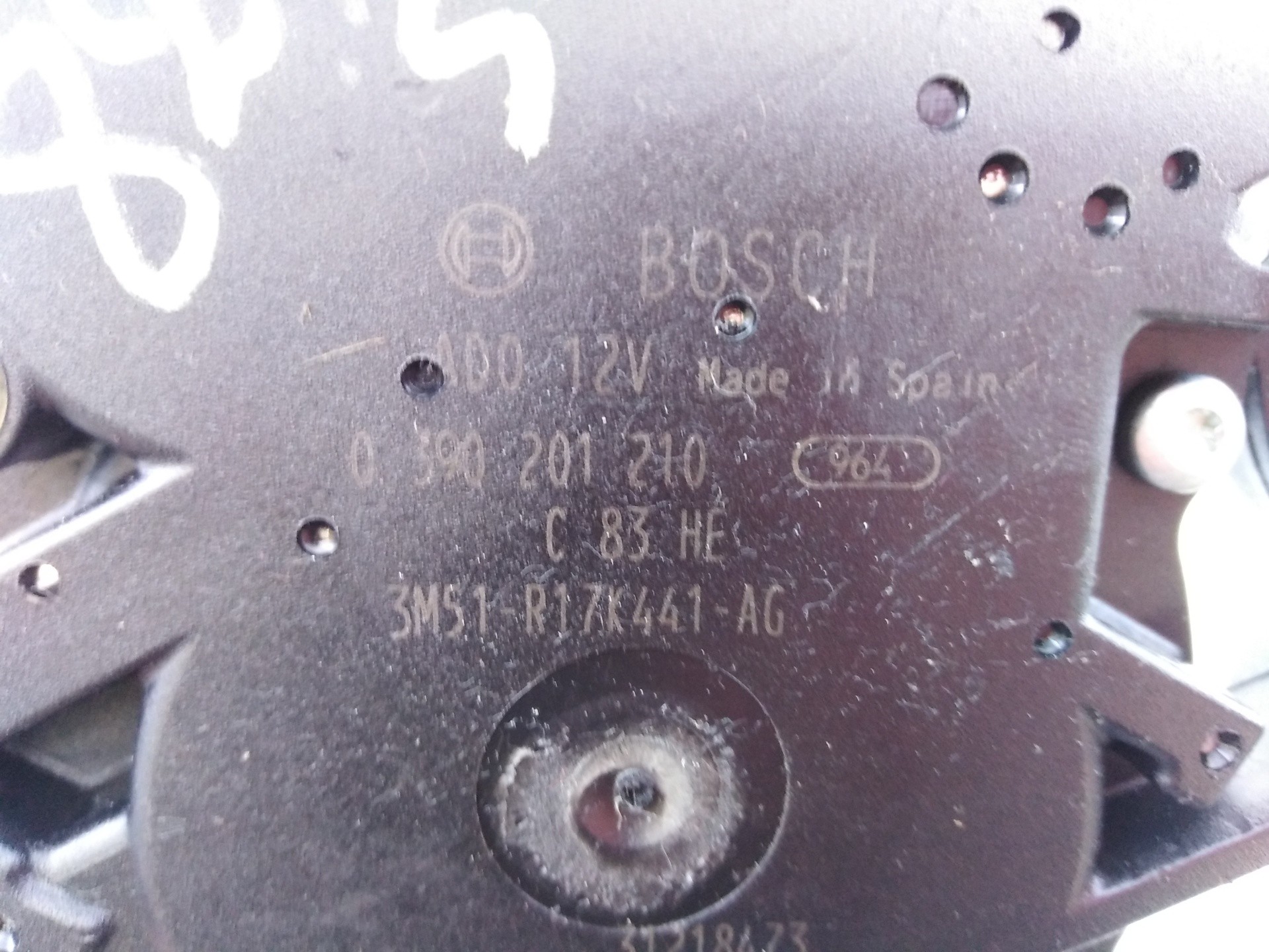 MOTOR LIMPIA TRASERO FORD S-MAX 0390201210 / E2-B3-4-2 / 3M51R17K441AG 0390201210E2B3423M51R17K441AG - Vista 3