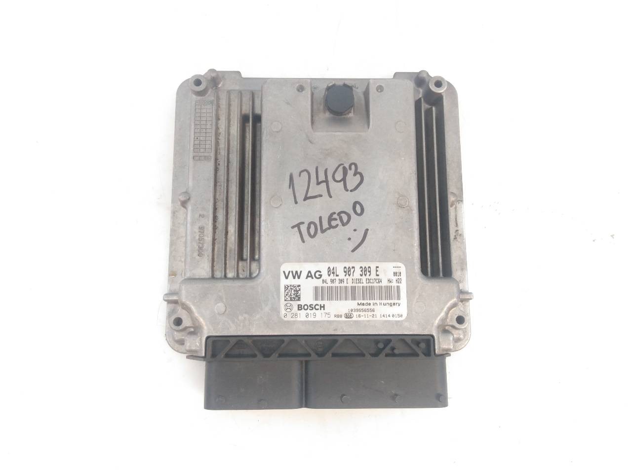 CENTRALITA MOTOR UCE SEAT TOLEDO (KG3) 04L907309E / E2-A1-4-7 / 0281019175 04L907309EE2A1470281019175