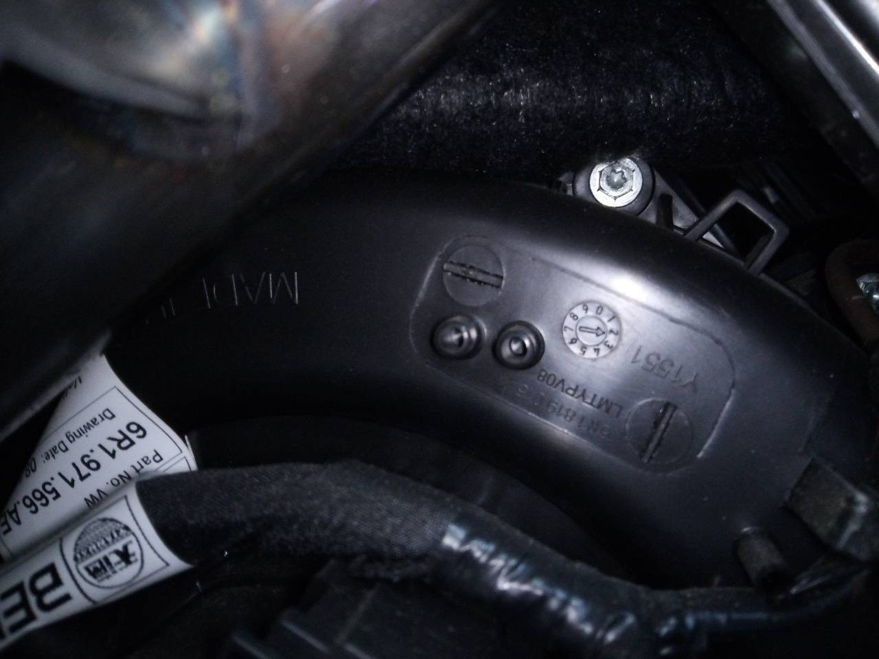 VENTILADOR CALEFACCION SEAT TOLEDO (KG3) 6R1819015A 6R1819015A