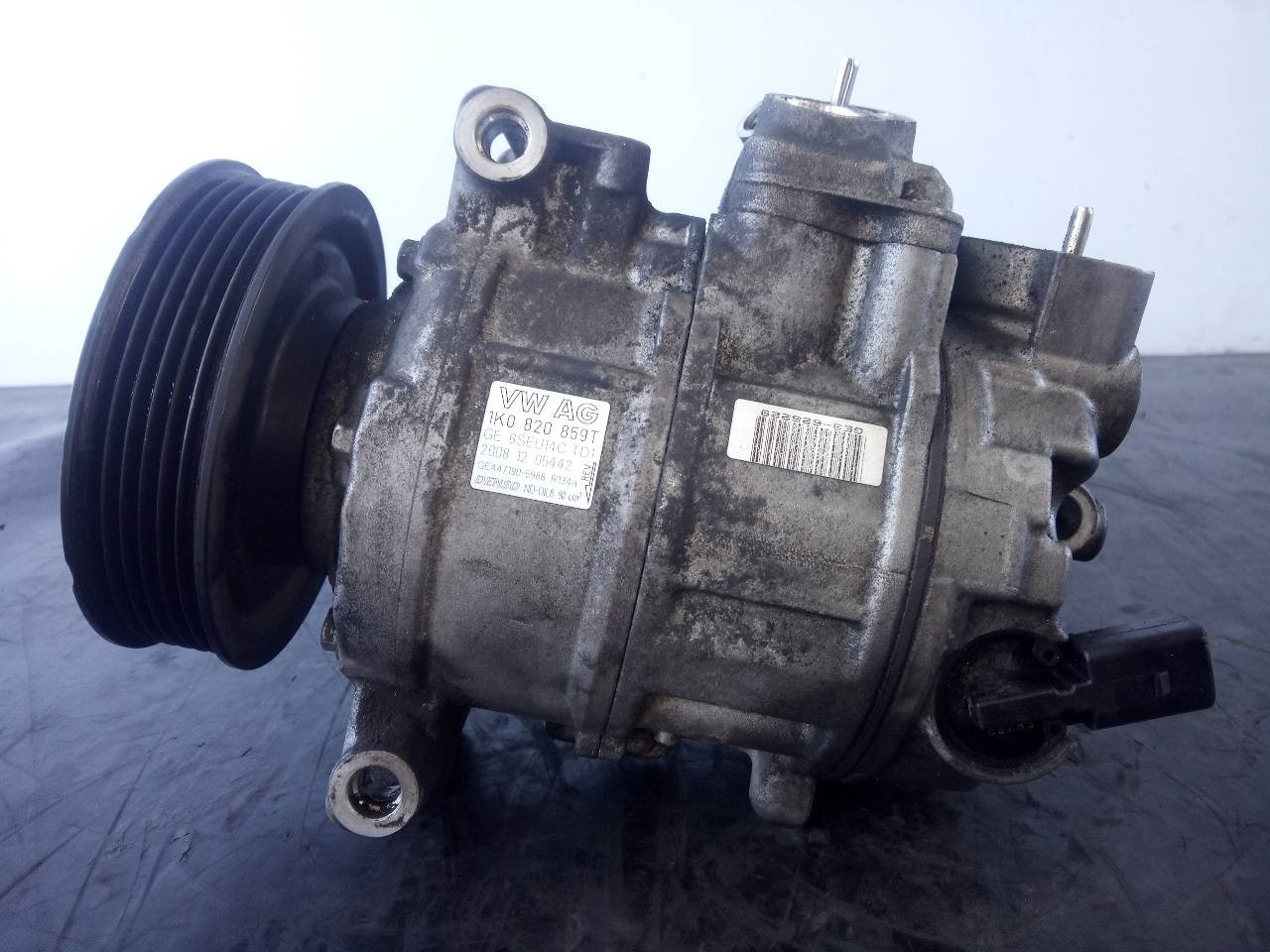 COMPRESOR AIRE ACONDICIONADO VOLKSWAGEN SCIROCCO (137) 1K0820959T / P3-B2-9-1 / 4471905988 1K0820959TP3B2914471905988