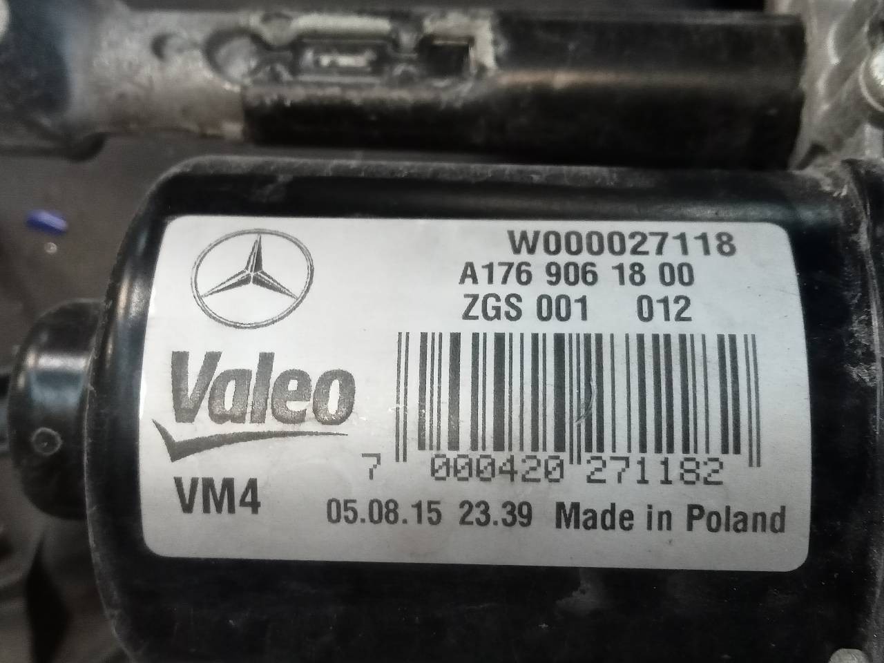 MOTOR LIMPIA DELANTERO INFINITI Q30 A1769061800 A1769061800 - Vista 2