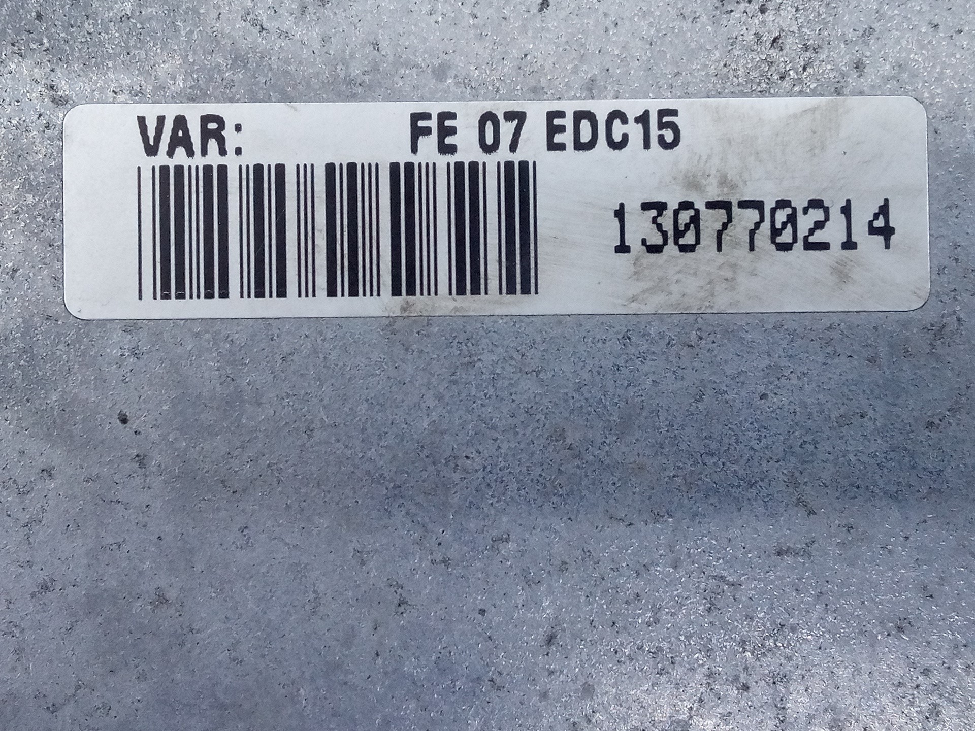 CENTRALITA MOTOR UCE CITROËN C5 BERLINA 0281010808 / E3-B2-29-3 / 9644721080 0281010808E3B22939644721080 - Vista 2