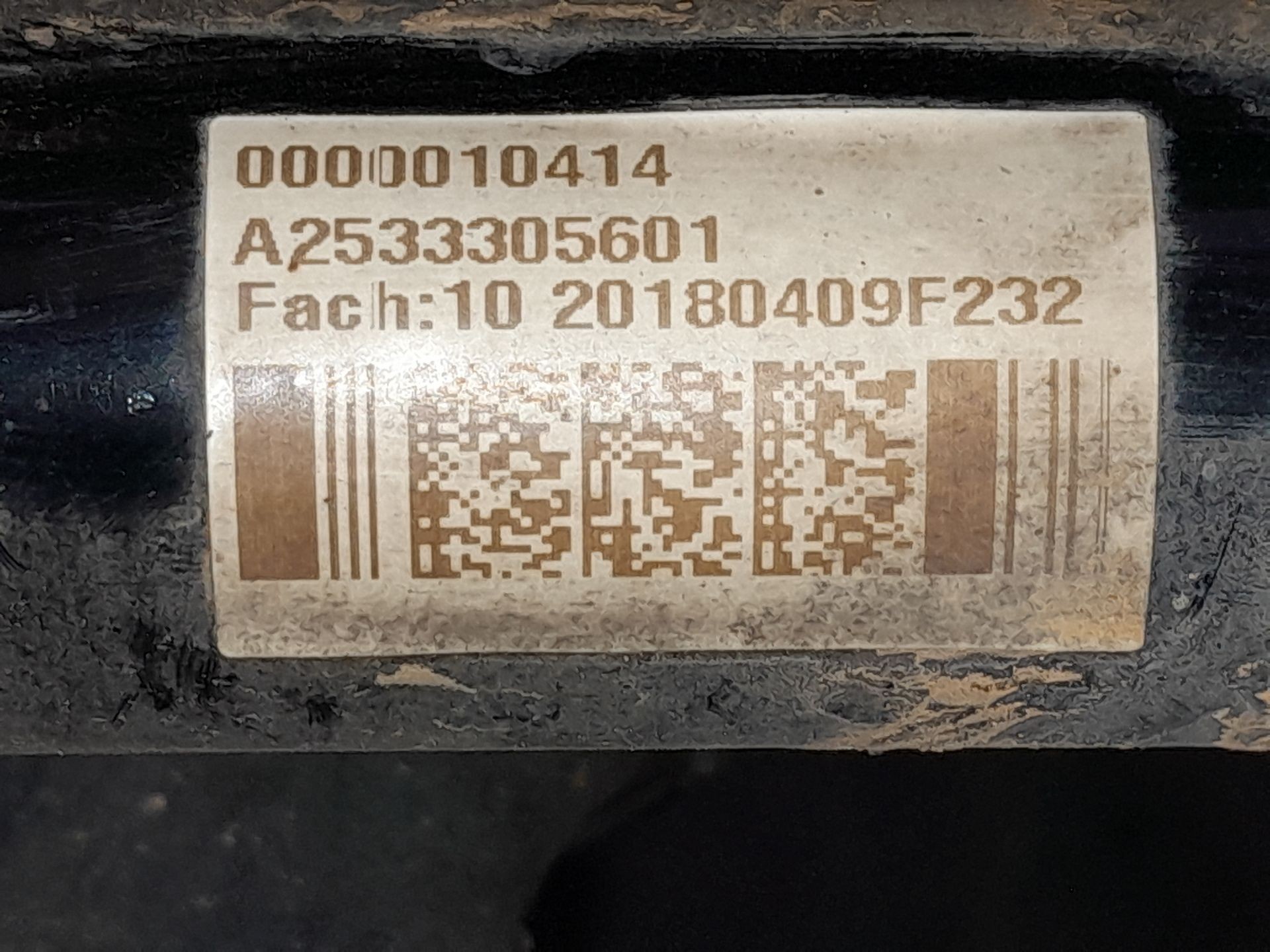 TRANSMISION DELANTERA DERECHA MERCEDES-BENZ GLC (X253) A2533305601 A2533305601 - Vista 2