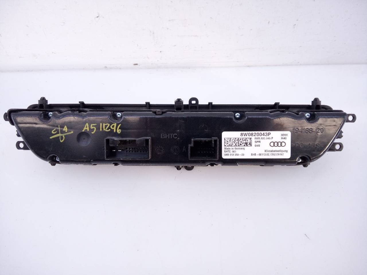 MANDO CLIMATIZADOR AUDI A5 SPORTBACK (F5A) 8W0820043P / E2-A1-29-2 8W0820043PE2A1292 - Vista 2