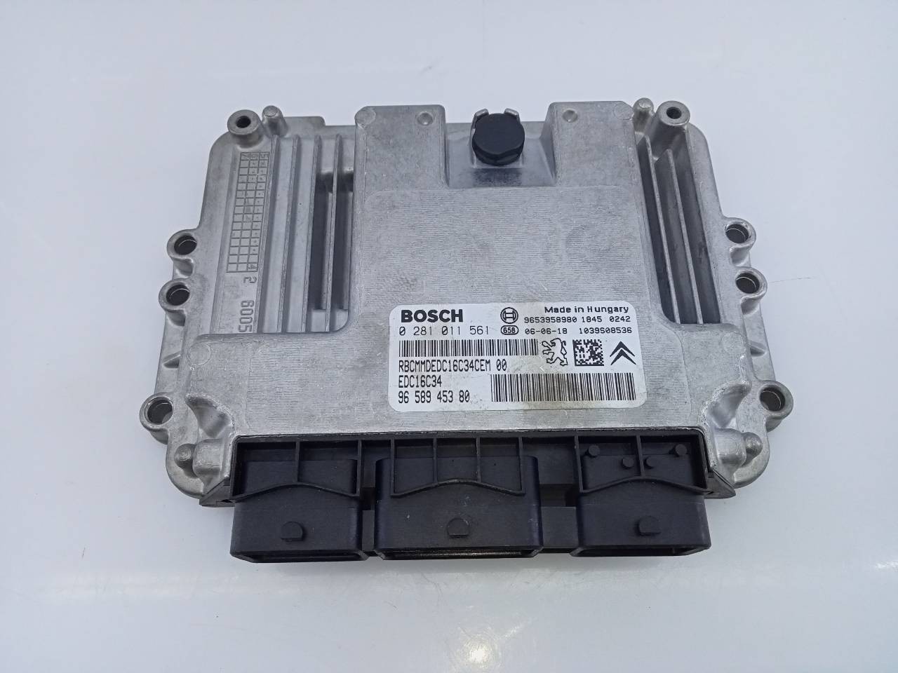 CENTRALITA MOTOR UCE CITROËN C5 BERLINA 9658945380 / E3-B2-40-2 / 0281011561 9658945380E3B24020281011561