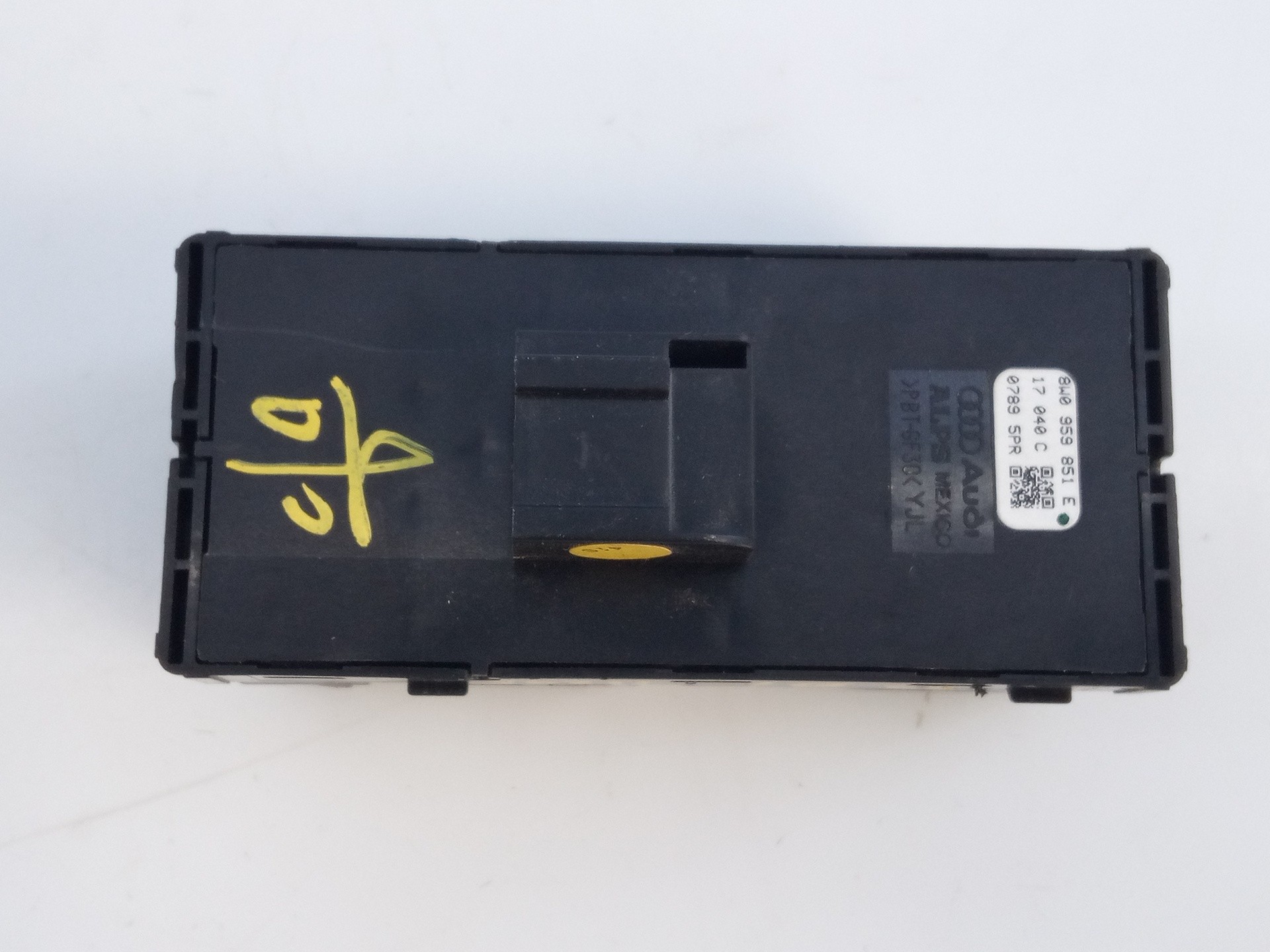 MANDO ELEVALUNAS DELANTERO IZQUIERDO AUDI A5 SPORTBACK (F5A) 8W0959851E / E2-A1-18-2 / 07895PR 8W0959851EE2A118207895PR - Vista 2