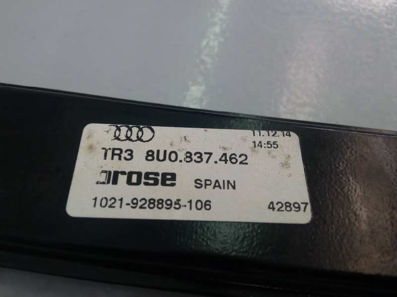 ELEVALUNAS DELANTERO DERECHO AUDI Q3 (8UG) 8K0959802B / E1-B6-34-1 8K0959802BE1B6341 - Vista 3