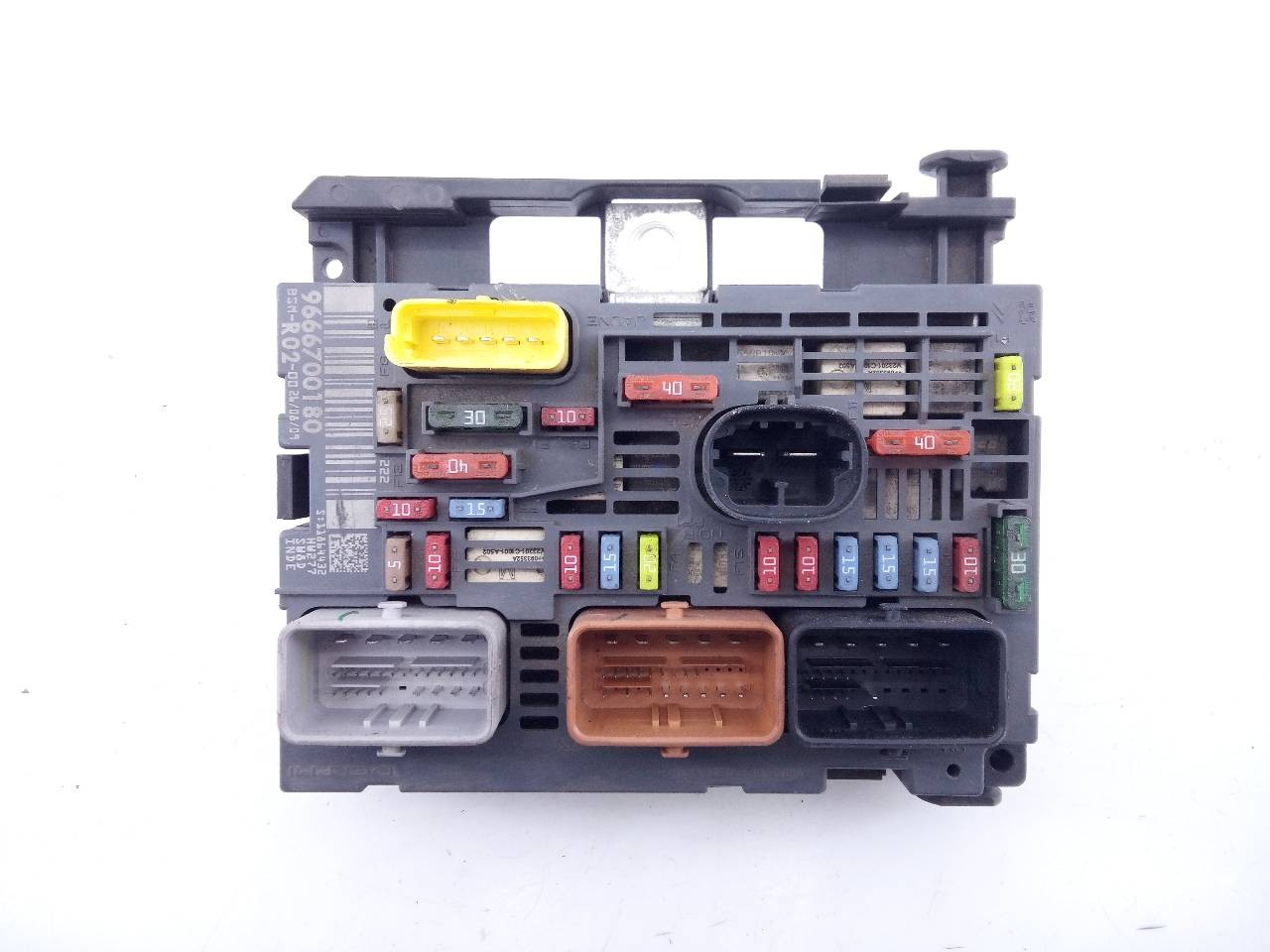 CAJA RELES / FUSIBLES CITROËN C4 GRAND PICASSO 9666700180 / E3-B2-31-2 9666700180E3B2312