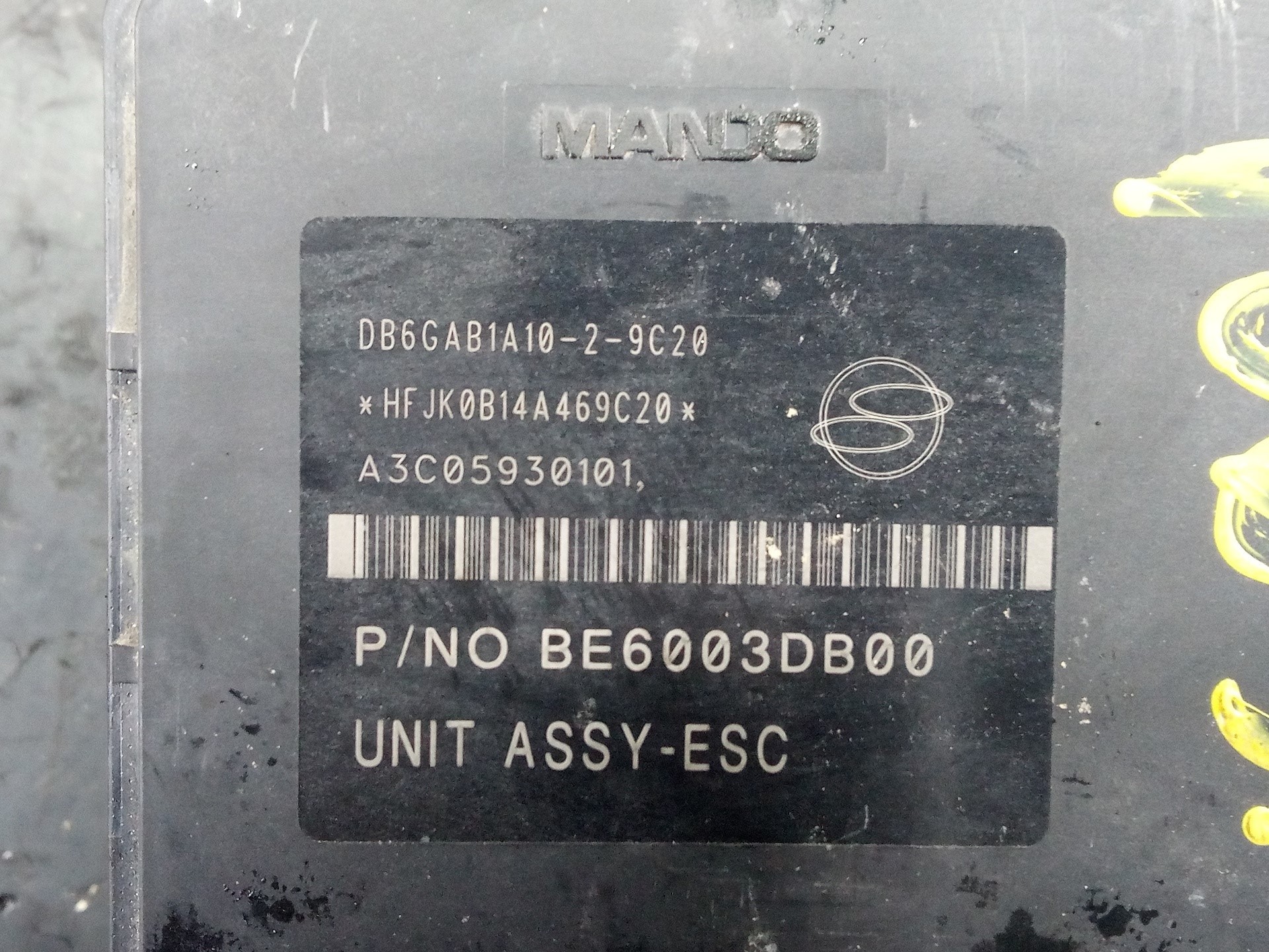 ABS SSANGYONG TIVOLI 489235800 / P3-A8-15-2 489235800P3A8152 - Vista 3