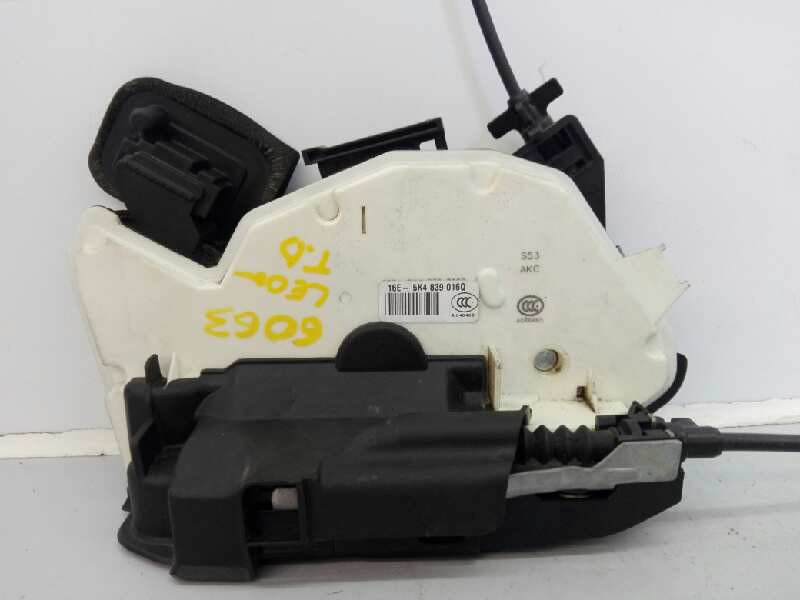 CERRADURA PUERTA TRASERA DERECHA SEAT LEON (5F1) 5K4839016Q / E1-B6-36-1 5K4839016QE1B6361 - Vista 2