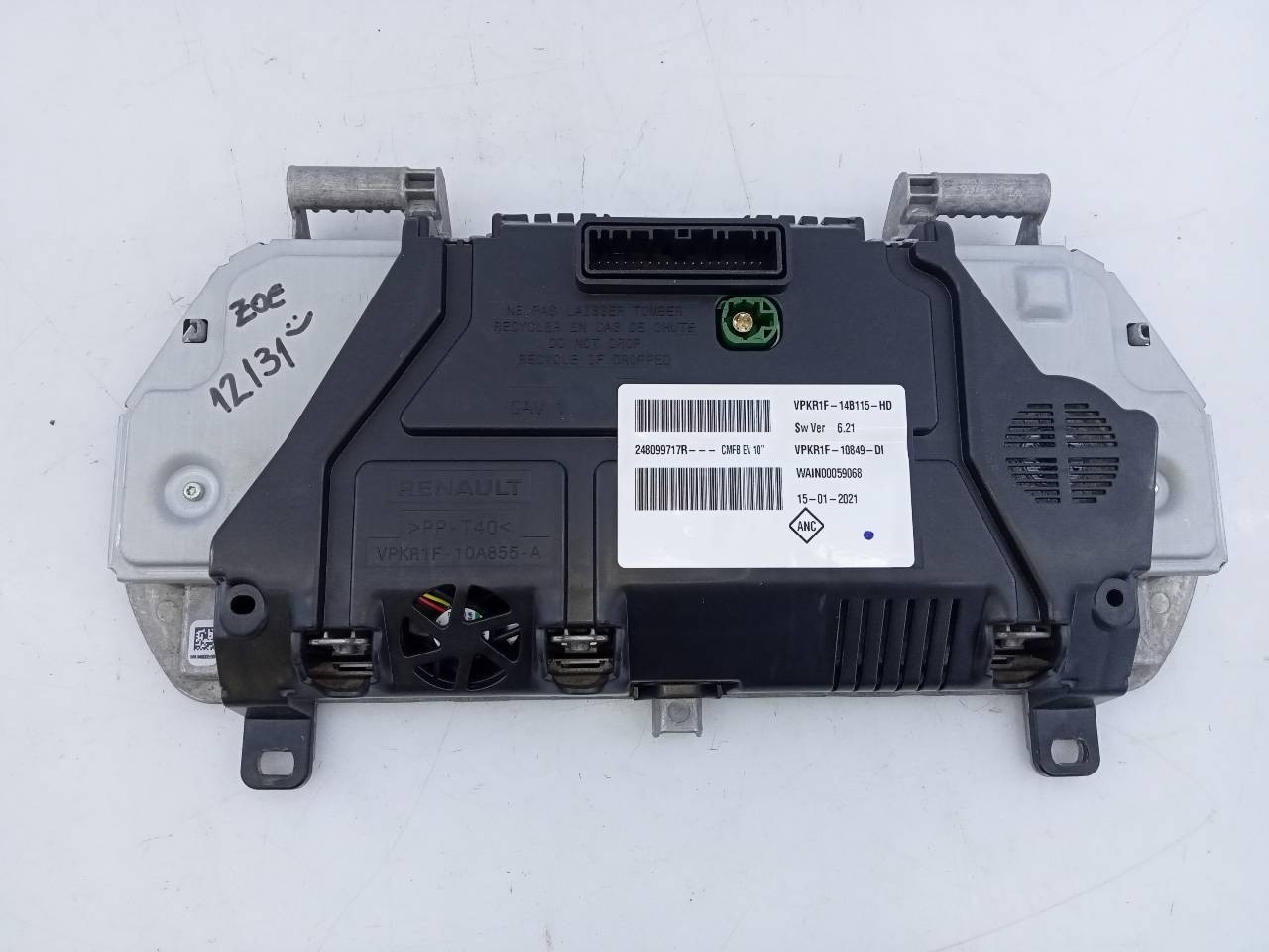 CUADRO INSTRUMENTOS RENAULT ZOE 248099717R / E2-A1-42-1 248099717RE2A1421 - Vista 3