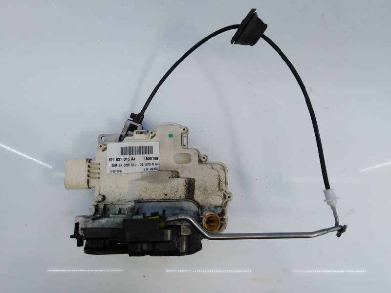 CERRADURA PUERTA DELANTERA IZQUIERDA AUDI A4 BERLINA (8E) 8E1837015AA / E1-B6-4-2 / 1500189 8E1837015AAE1B6421500189