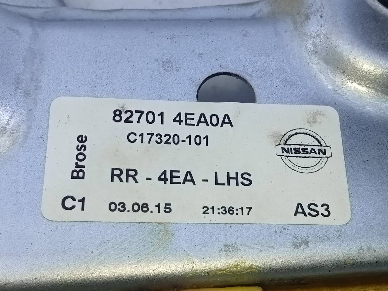 ELEVALUNAS TRASERO IZQUIERDO NISSAN QASHQAI (J11) 827014EA0A / E2-A4-61-1 / C17320101 827014EA0AE2A4611C17320101 - Vista 2