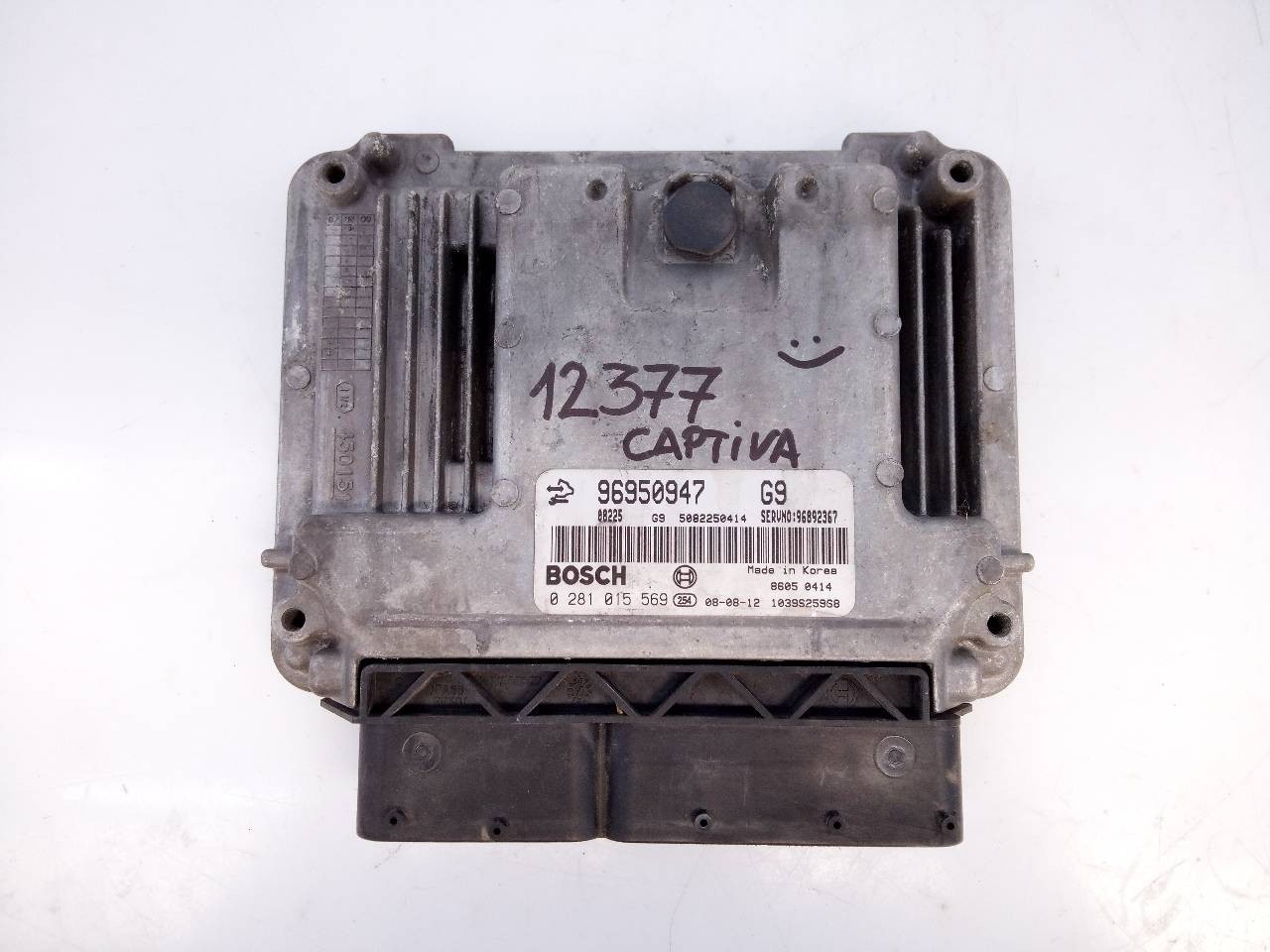 CENTRALITA MOTOR UCE CHEVROLET CAPTIVA 96950947 / E3-A5-29-2 / 0281015569 96950947E3A52920281015569