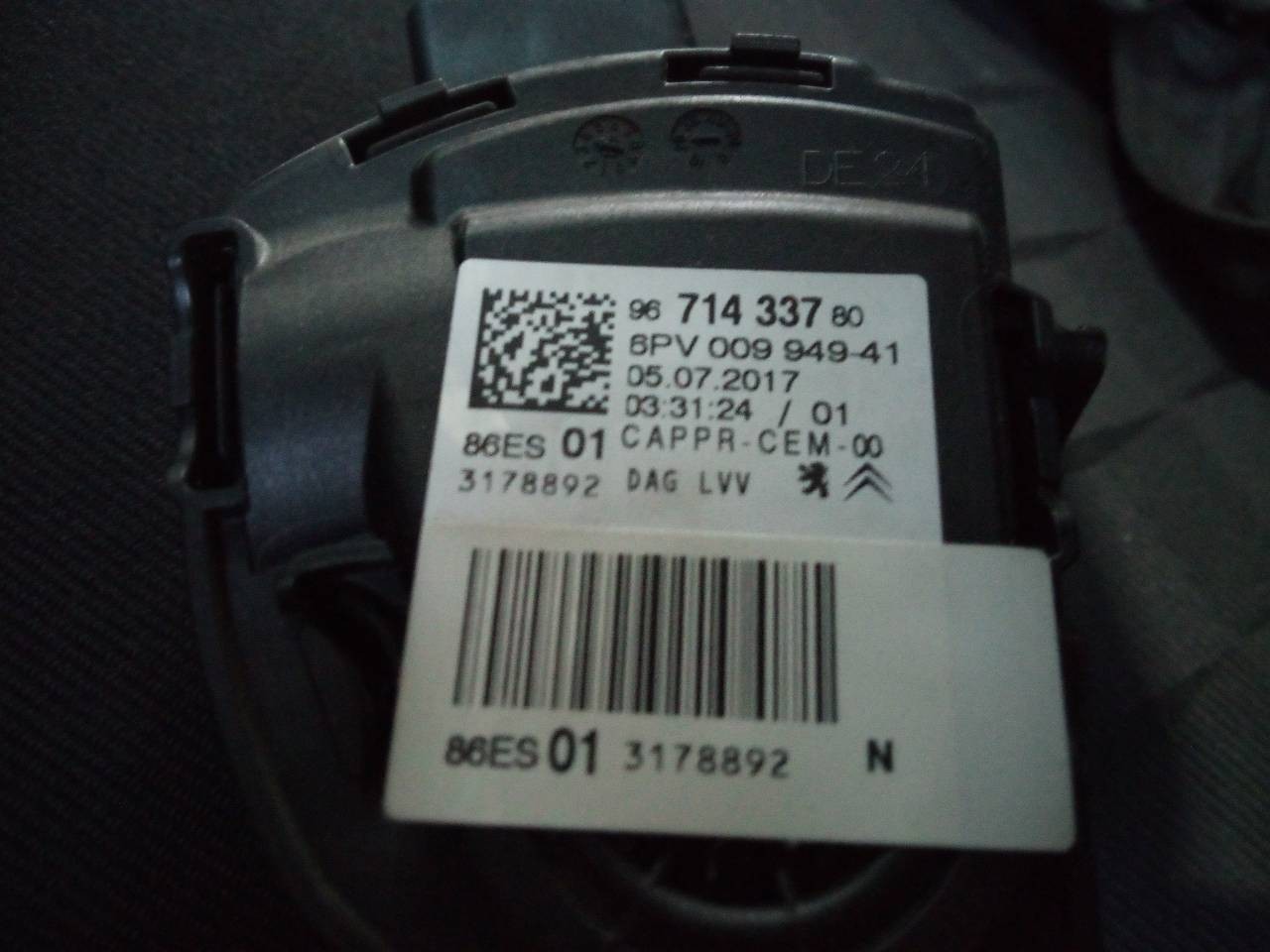 PEDAL ACELERADOR CITROËN C-ELYSÉE 9671433780 / 6PV00994941 96714337806PV00994941 - Vista 2