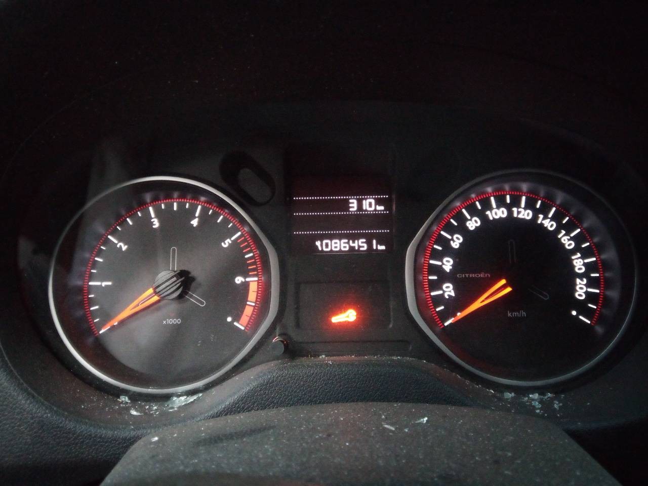 CUADRO INSTRUMENTOS CITROËN C-ELYSÉE 9625558680 / E3-B2-50-4 9625558680E3B2504 - Vista 3