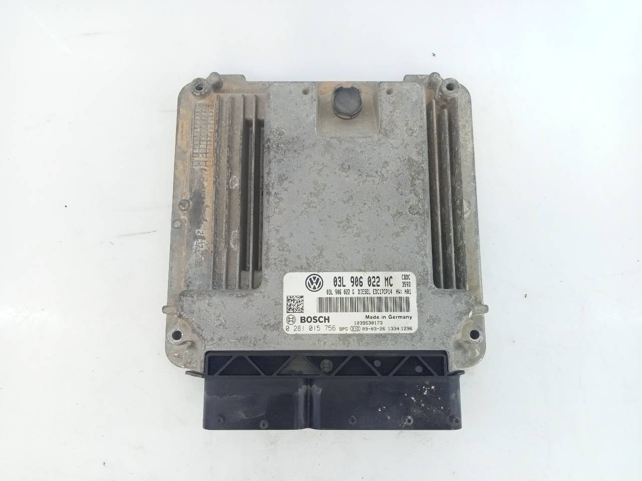 CENTRALITA MOTOR UCE VOLKSWAGEN GOLF VI (5K1) 03L906023MC / E2-A1-40-2 / 0281015756 03L906023MCE2A14020281015756