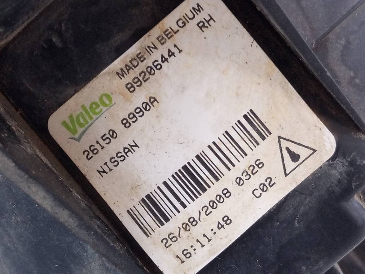 FARO ANTINIEBLA DERECHO RENAULT KOLEOS 261508990A / E1-A1-47-2 / 89206441 261508990AE1A147289206441 - Vista 3