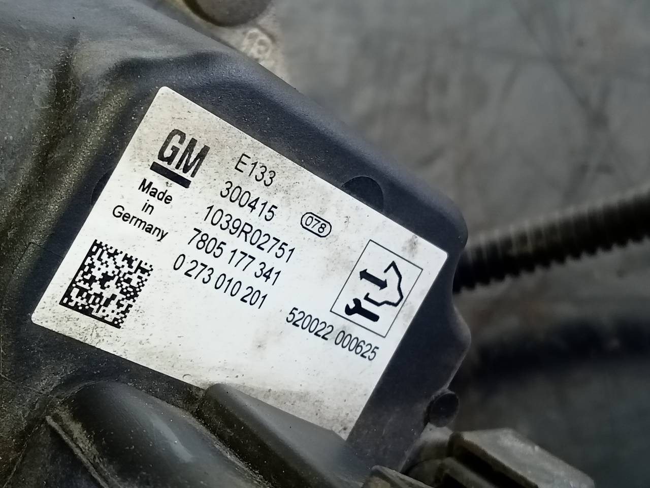 CREMALLERA DIRECCION OPEL ASTRA J LIM. 7817974101 / P1-B8-13 / 520022000625 7817974101P1B813520022000625 - Vista 3