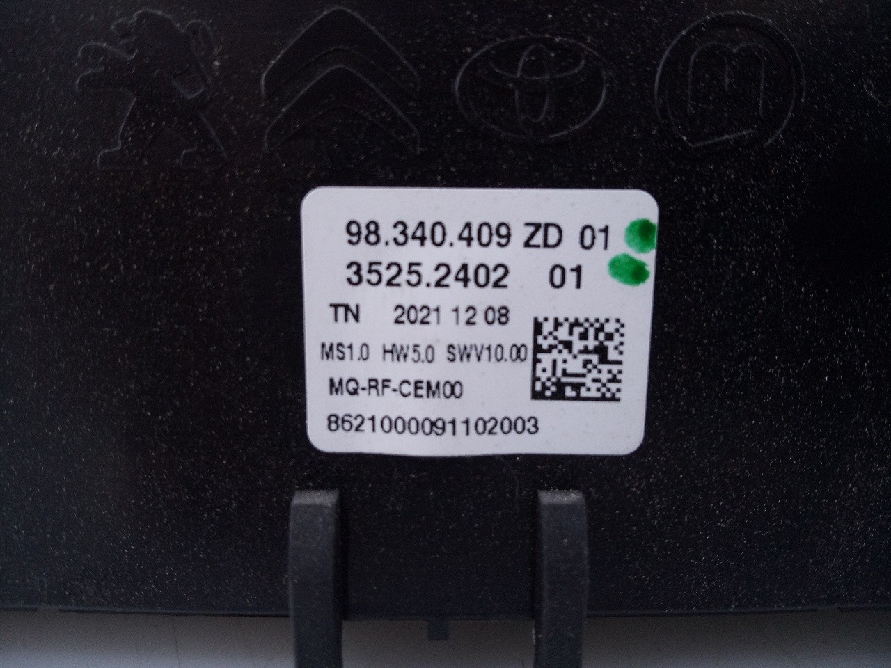 MANDO CLIMATIZADOR OPEL COMBO LIFE 98340409ZD / E3-A5-29-1 / 3525240201 98340409ZDE3A52913525240201 - Vista 2