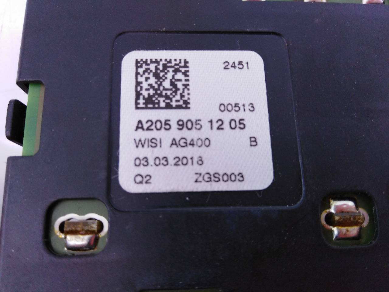 SENSOR MERCEDES-BENZ CLASE GLC COUPE (BM 253)(6.2016->) A2059051205 / E3-A1-11-7 A2059051205E3A1117 - Vista 3